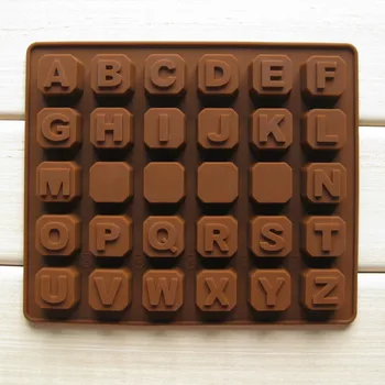Diy ručne vyrábané čokolády plesne 26 list 4 tabuľu, silica gel ručne vyrábané mydlo doprava Zadarmo