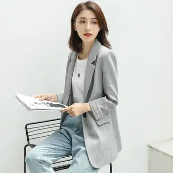 Kórejská Verzia Bežné Suit Ladies Bunda Módneho priemyslu Koberčeky Vyhovovali Ženy Úradu Práce Vyhovovali Ženy Kabát Ženy Bunda 2022 Nové