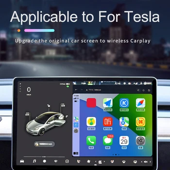 Carplay AI Box 4.2 Bezdrôtová Pre Všetky Tesla Adaptér Ai Box WiFi 5G-Pripojenie Upgrade Multi-jazyk 3W Elektroniky Vozidla