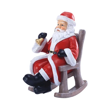 Hojdacia Stoličky Santa Claus Ozdoby, Vianočné Ozdoby Dovolenku Darčeky Darčeky Živice Remeslá