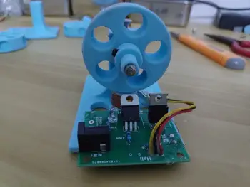 Single-coil Motor 3D Tlač Motorových Magnetické Motora