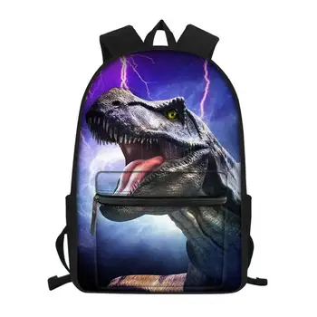 Dinosaurov 3D Tlač Veľkých Školské tašky, Batohy pre Chlapcov, Dievčatá, Ortopedické Aktovka Aktovka Deti detský Knihy Tašky Mochila Lech