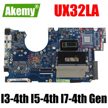 UX32LA 4GB RAM, I3-4. Gen I5-4. Generácie I7-4. Gen CPU doske Pre ASUS UX32 UX32L UX32LA UX32LN UX32LA-LN Notebook doska