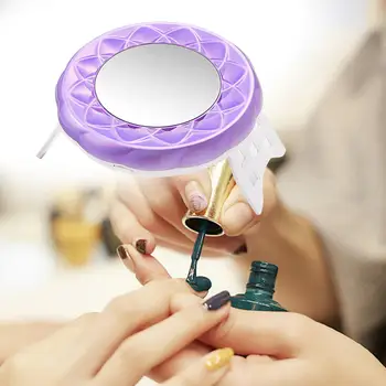 18Pcs LED Nechtov Sušenie Lampa s make-up Zrkadlo Sklopné Podporu Profesionálny Duálny Zdroj Svetla Rýchle Sušenie pre domácich KUTILOV, Dievča