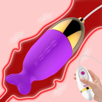 12 Rýchlosti G-Spot Vibrátor Pošvy Masér Dospelých Produkty Bullet Vibračné Vajíčko Sexuálne Hračky pre Ženy, Diaľkové Ovládanie