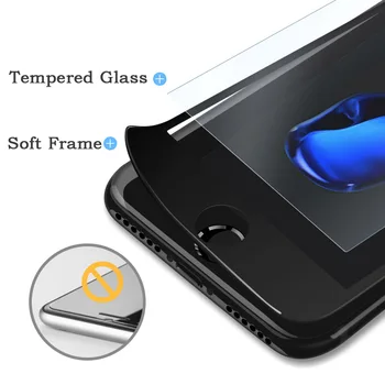 pre iphone7 7Plus 3D 9H Celej Obrazovke Pokrytie Tvrdeného Skla pre iPhone 7 7 Plus Mobilný Telefón