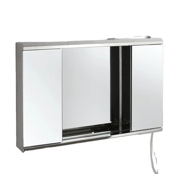 Moderné nástenné kúpeľňa zrkadlová skrinka so svetlom