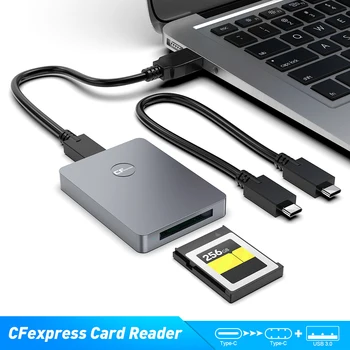 Čítačka pamäťových Kariet Typu C, Flash Adaptér USB3.1 Gen 2 CFexpress Typ B Reader Prenosné Adaptéra Pamäťovej Karty