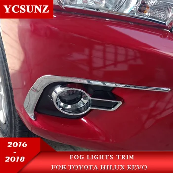 ABS Chrome Hmlové Svetlá, Výbava Pre Toyota Hilux Revo 2016 2017 2018 Príslušenstvo Hmlové Svietidlo Výbava YCSUNZ