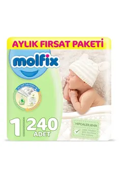 Molfix Detské Plienky Veľkosť 1 Novorodenca Mesačné Výhodou Package 240 ks