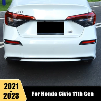 Pre Honda Civic 11. Gen 2021 2022 2023 Uhlíkových Vlákien Auto Zadné Hmlové Svetlo Kryt Ochranné Nálepky Výbava Dekoratívne Doplnky