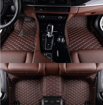 Dobrá kvalita! Vlastné špeciálne podlahové rohože pre Maserati Levante 2018-2016 nosenie-odolávanie auto koberce pre Levante 2017,doprava Zdarma