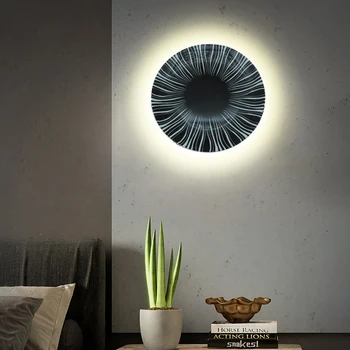 Tvorivé keramické disk LED predné a zadné svetelné spálňa lampa obývacia izba stropné svietidlo villa jedáleň lampa uličkou nástenné svietidlo