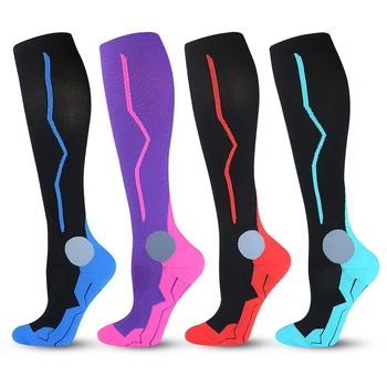 Obnovenie & Výkonnosť Športové Fitness Bežecké Kompresné Ponožky - Unisex